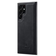 DG.MING - DG.MING Mobilskal till Samsung Galaxy S25 Ultra PU L&auml;der Svart
