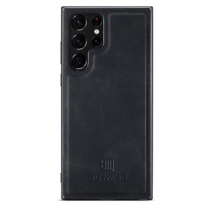 DG.MING - DG.MING Mobilskal till Samsung Galaxy S25 Ultra PU Läder Svart