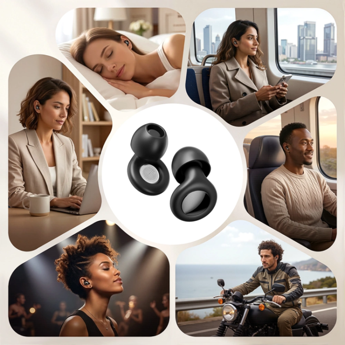 Tech-Protect - Tech-Protect Earplugs Quiet Fit - Svart