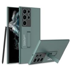 GKK - GKK Samsung Galaxy S22 Ultra Fodral &Auml;kta kolfiber - Gr&ouml;n