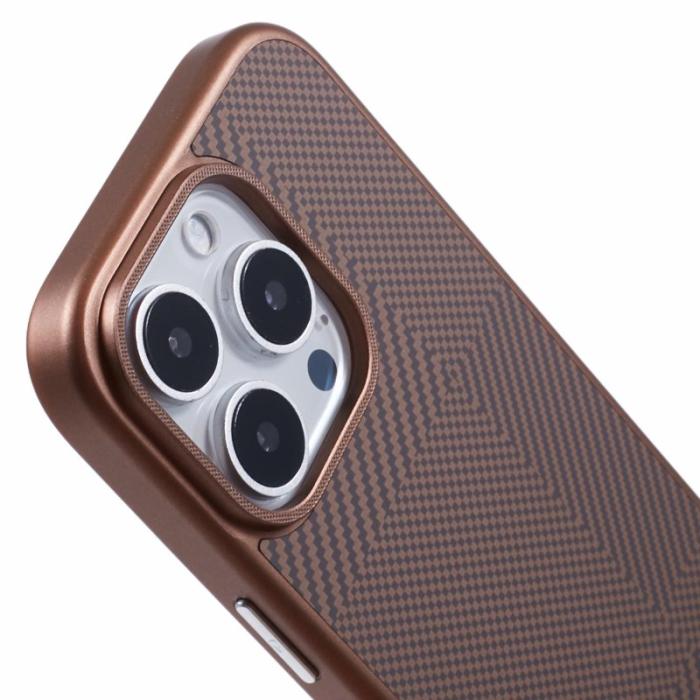 X-Level - X-LEVEL Mobilskal till iPhone 16 Pro Magnetiskt Hård PC Guld