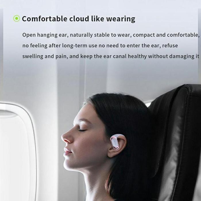 HTC - HTC Open-Ear Trådlösa Hörlurar Bluetooth 6.0 IPX5 NE28