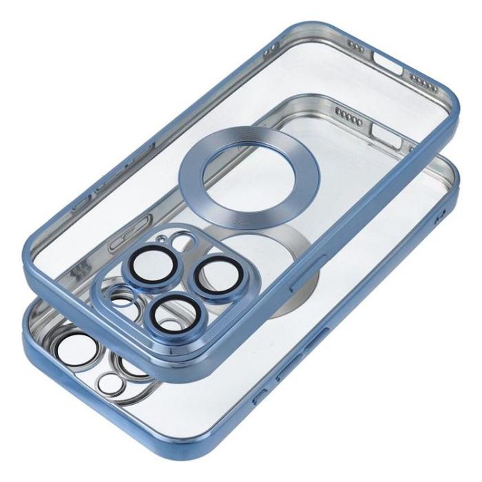 OEM - iPhone 15 Pro Mobilskal Glam - Blå