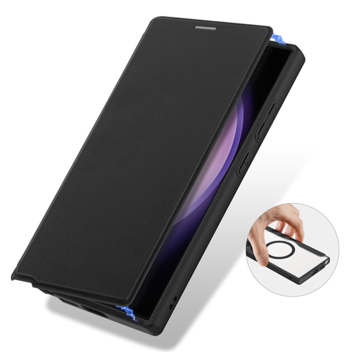 Dux Ducis - Dux Ducis Galaxy S24 Ultra Plånboksfodral MagSafe Skin X Pro