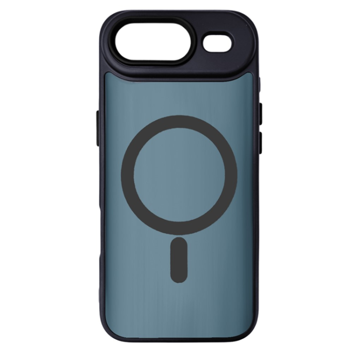 A-One Brand - iPhone 17 Air Mobilskal MagSafe Skin Touch - Marinblå