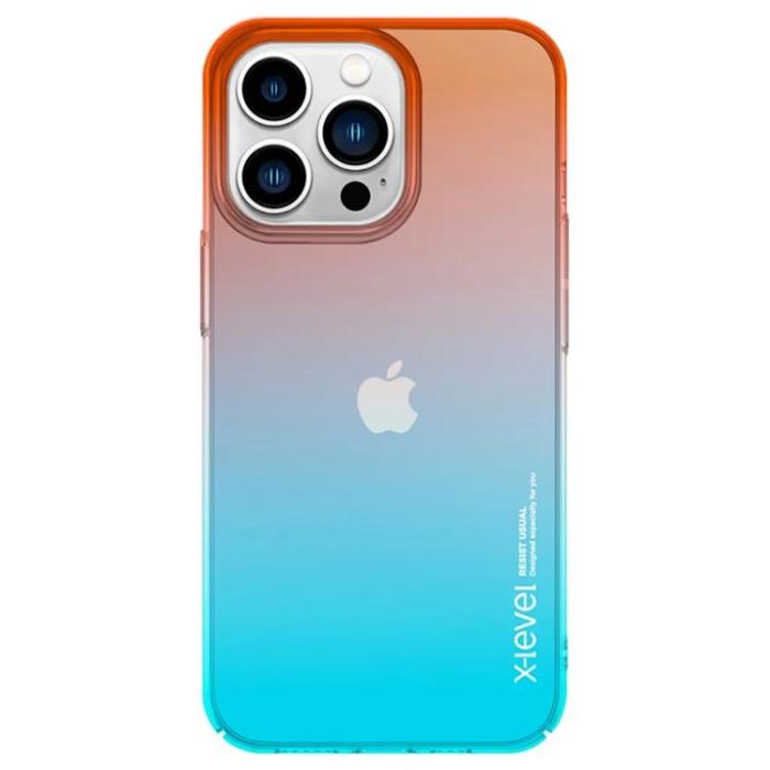 X-Level - X-Level iPhone 15 Pro Max Mobilskal - Orange