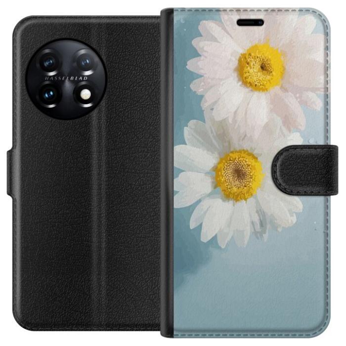 iSecrets - Plånboksfodral till OnePlus 11 med Sommarblommor