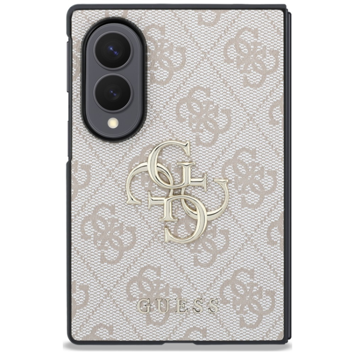 Guess - Guess Mobilskal För Galaxy Z Fold 8 Big 4G Logo - Rosa
