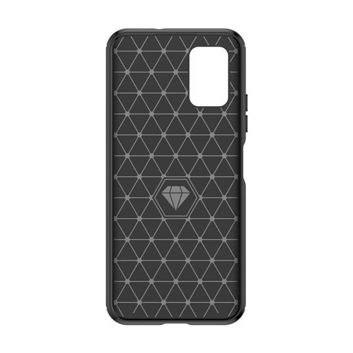 OEM - Nokia C300 Mobilskal Carbon Silicone - Svart