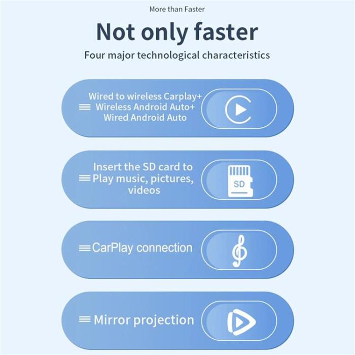 OEM - Trådlös CarPlay-Adapter för Tesla Model 3/Y/X/S