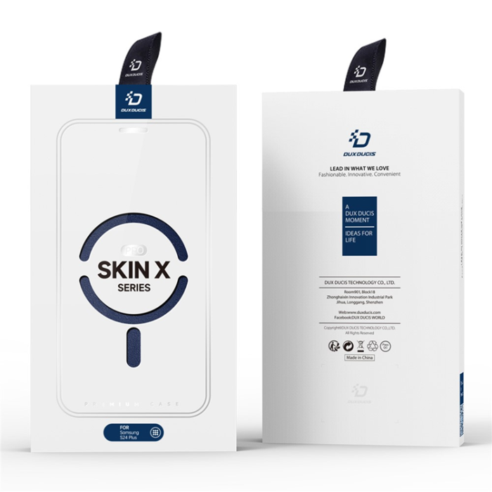 Dux Ducis - Dux Ducis Galaxy S24 Plånboksfodral MagSafe Skin X Pro - Svart