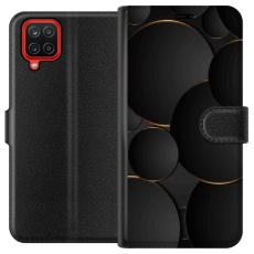 iSecrets - Plånboksfodral till Samsung Galaxy A12 med Lyxig Cirklar