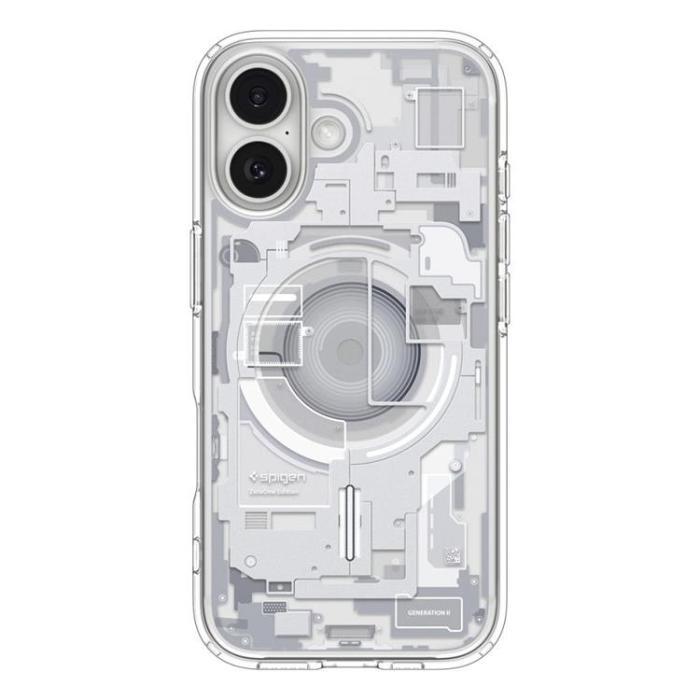 Spigen - Spigen iPhone 17 Mobilskal Magsafe Ultra Hybrid - Vit Zero One