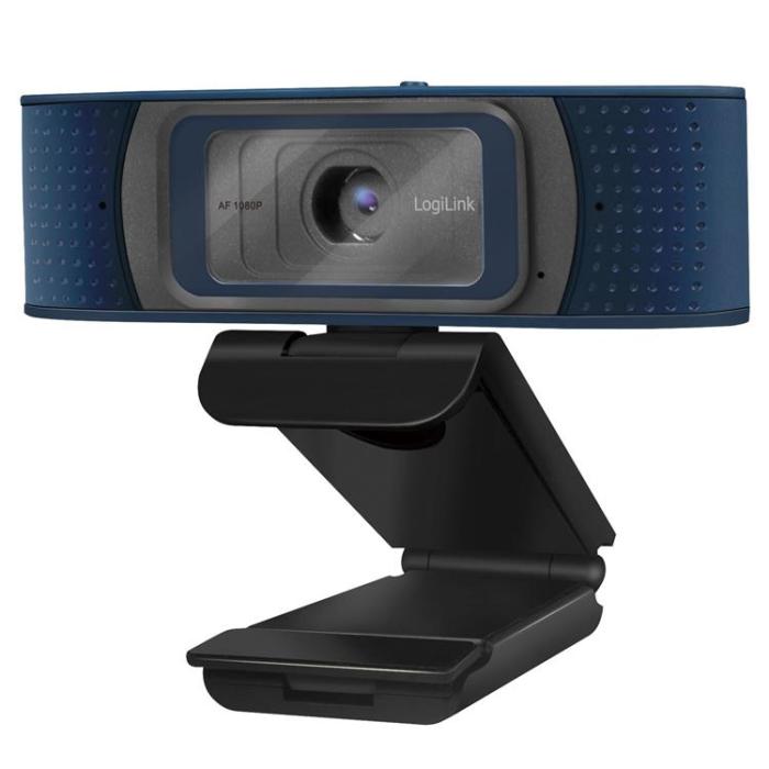 LogiLink - LOGILINK Webbkamera Pro 1080p 80° Autofokus 2x Mic
