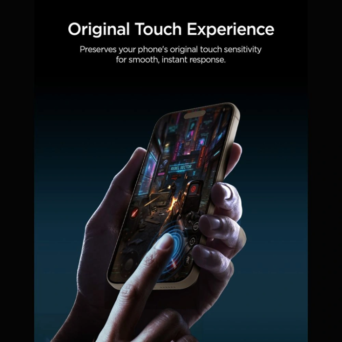 Spigen - Spigen Härdat Glas Skärmskydd För iPhone 18 Pro Max/17 Pro Max Privacy