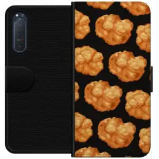 Gustaf - Pl&aring;nboksfodral till Sony Xperia 5 II med Nuggets