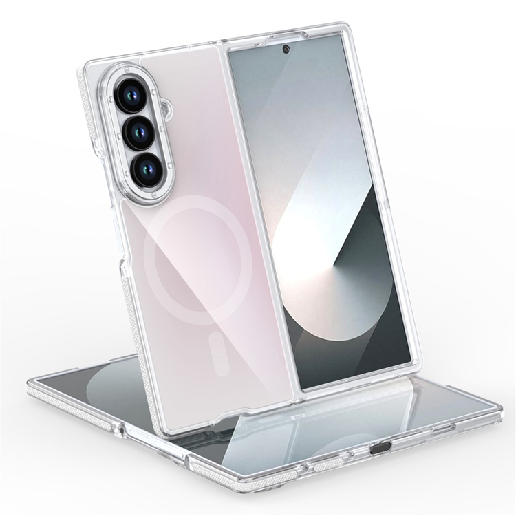 Galaxy Z Fold 7 Mobilskal MagSafe Acrylic - Vit (Vit) | 2353 | AlltMobil