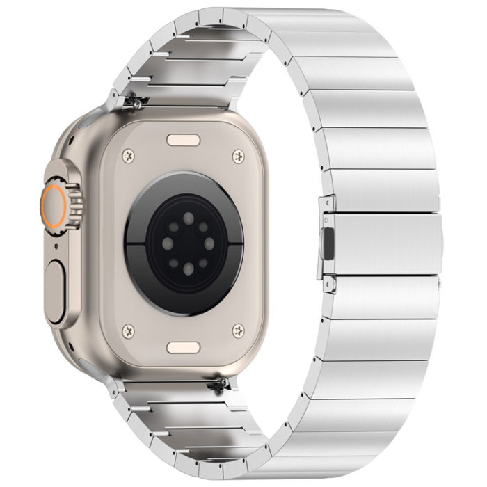 A-One Brand - Apple Watch (38/40/41/42mm) Armband Titan Alloy - Silver