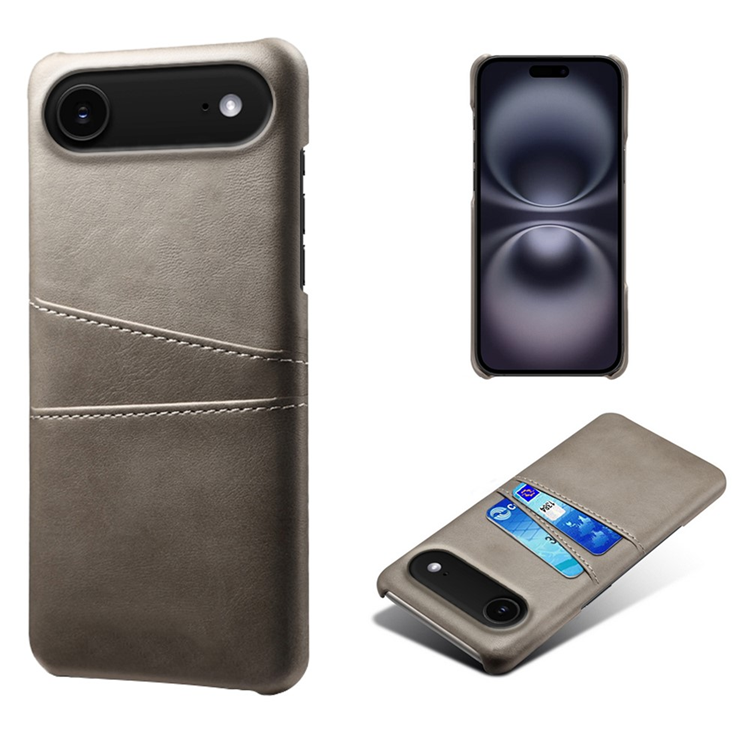 iPhone Air Mobilskal Korthållare Dual - Grå | 2353 | AlltMobil