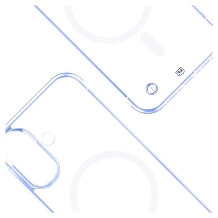 3MK - 3MK iPhone 16 Plus Mobilskal MagSafe Just20g - Clear