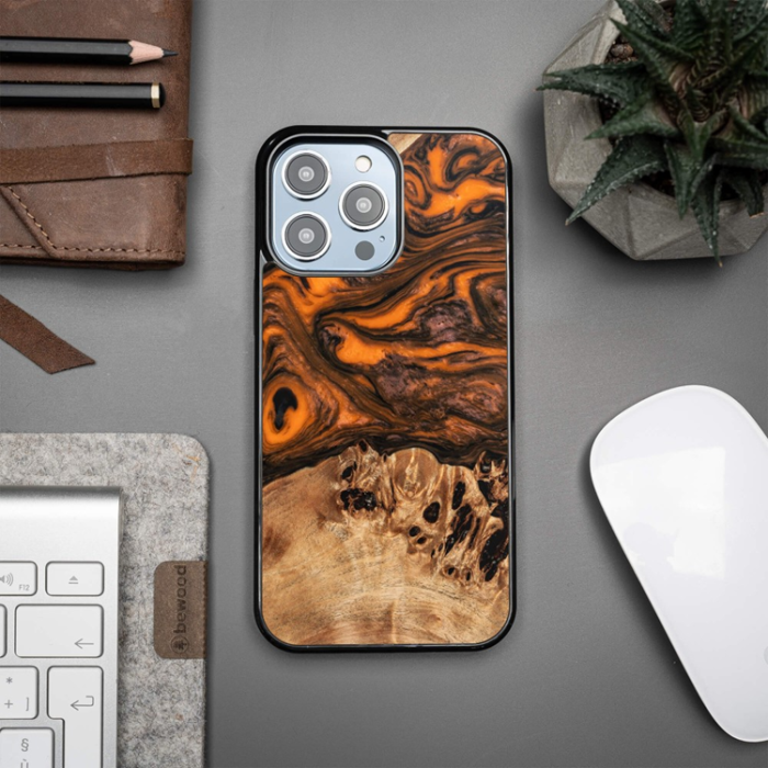 Bewood - Bewood iPhone 15 Pro Max Mobilskal Unique Orange