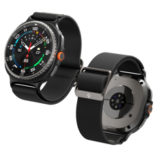 Spigen - Spigen Galaxy Watch 8/8 Classic (40/44/46mm) Armband Lite Fit - Svart