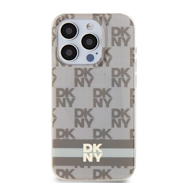 DKNY - DKNY iPhone 13 Pro/13 Mobilskal Magsafe IML Checkered Mono