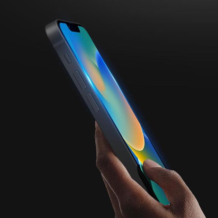 UTGATT1 - Dux Ducis iPhone 14 Skärmskydd i Härdat Glas - Svart