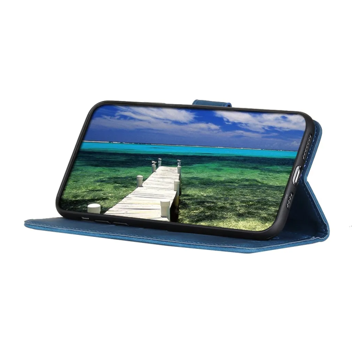 KHAZNEH - KHAZNEH Google Pixel 7A Plånboksfodral - Blå