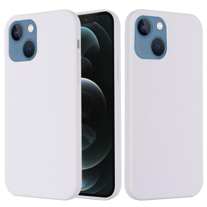 OEM - iPhone 14 Plus Skal Magsafe Silicone Ultra Slim - Vit