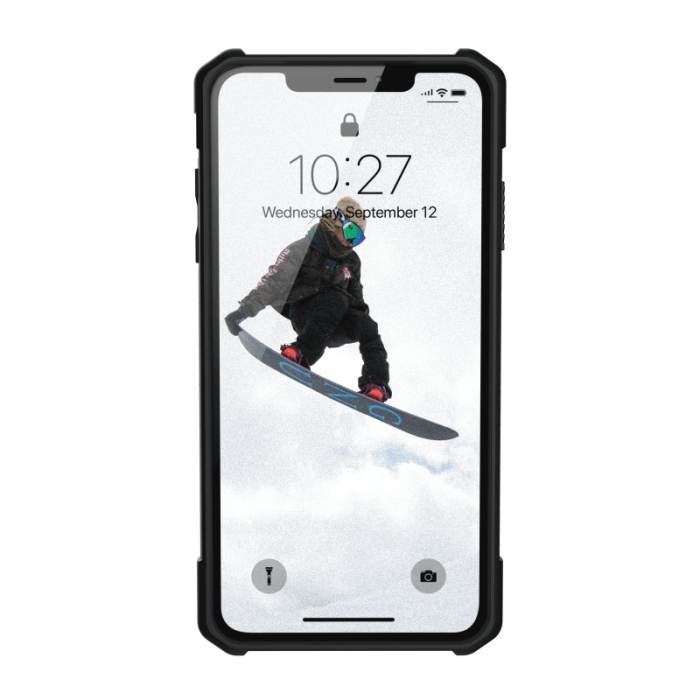 UTGATT4 - UAG iPhone XS Max Monarch Cover - Carbon