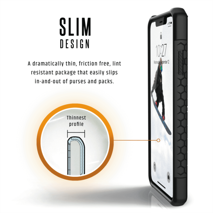 UTGATT4 - UAG iPhone XS Max Monarch Cover - Carbon