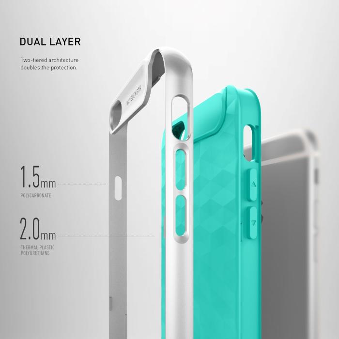 UTGATT5 - Caseology Parallax Series BaksideSkal till Apple iPhone 6 (S) - Mint