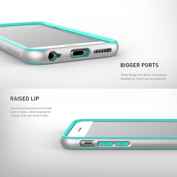 UTGATT5 - Caseology Parallax Series BaksideSkal till Apple iPhone 6 (S) - Mint