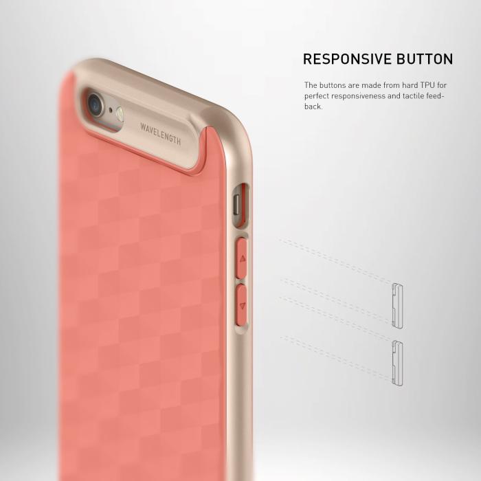 Caseology - Caseology Parallax Series BaksideSkal till Apple iPhone 6 (S) - Rosa