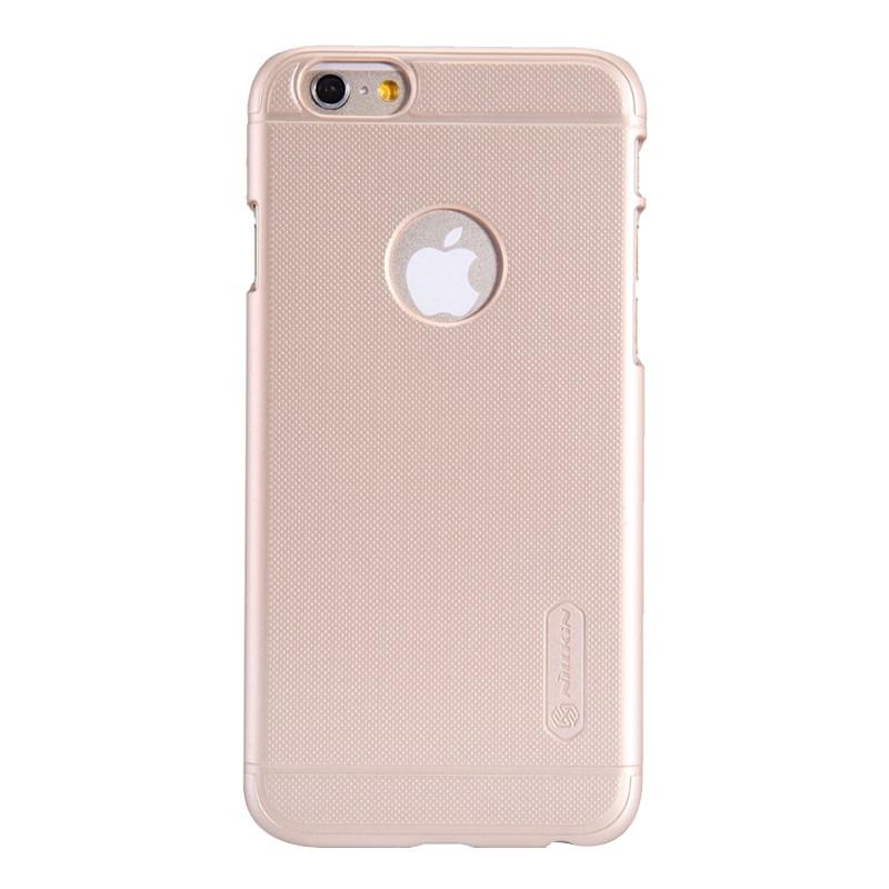 Nillkin Frosted Shield Baksideskal till Apple iPhone 6 / 6S + Skärmskydd -Guld | 2353 | AlltMobil