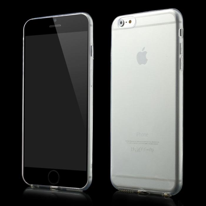 OEM - Ultra-thin 0.6mm Flexicase Skal till Apple iPhone 6(S) Plus - Transparent