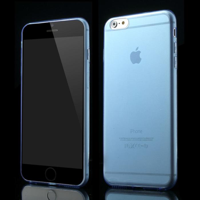 OEM - Ultra-thin 0.6mm Flexicase Skal till Apple iPhone 6(S) Plus - Blå