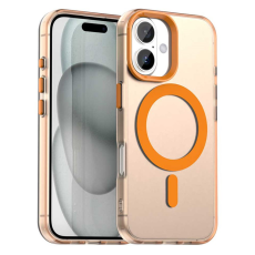 A-One Brand - iPhone 17 Mobilskal MagSafe Anti Drop Hybrid - Orange