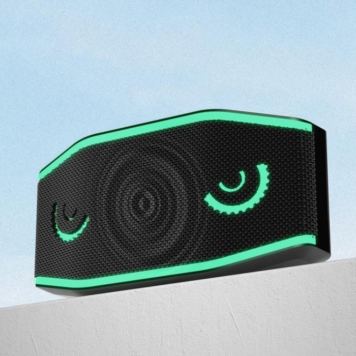 Dudao - Dudao Vattentät IP7 Trådlös Bluetooth 5.0 RGB 5W 1200mAh Högtalare - Svart