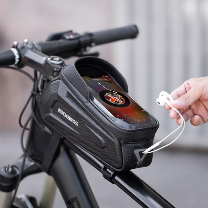 Rockbros - Rockbros Mobilhållare för Cykel M - Svart