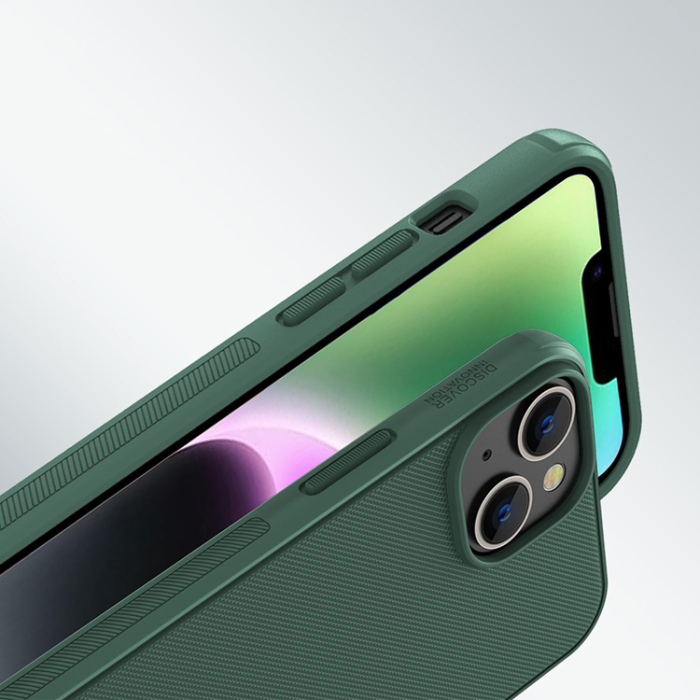 Nillkin - Nillkin iPhone 14 Plus Skal Super Frosted Shield Pro - Grön