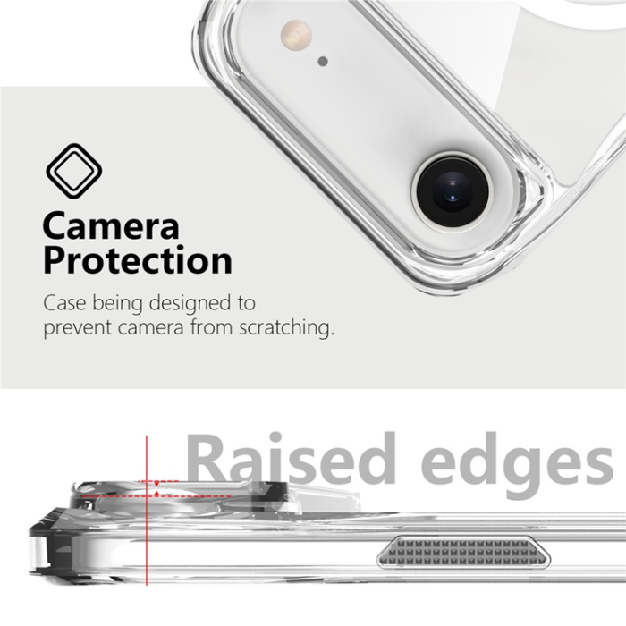 A-One Brand - iPhone Air Mobilskal MagSafe TPU + PC Crystal Clear
