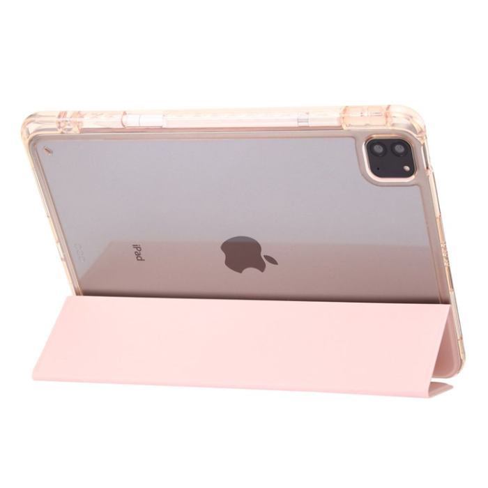 OEM - iPad Pro 12.9 (2018/2020/2021/2022) Fodral Med Pennfack - Rosa