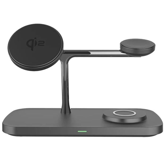 OEM - 3-in-1 Trådlös Laddare Magsafe för Apple & Samsung Qi2 15W