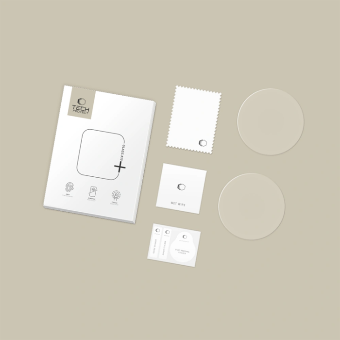 Hofi - [2-Pack] Tech-Protect Amazfit T-REX 3 Pro (48mm) Härdat Glas Skärmskyd - Clear
