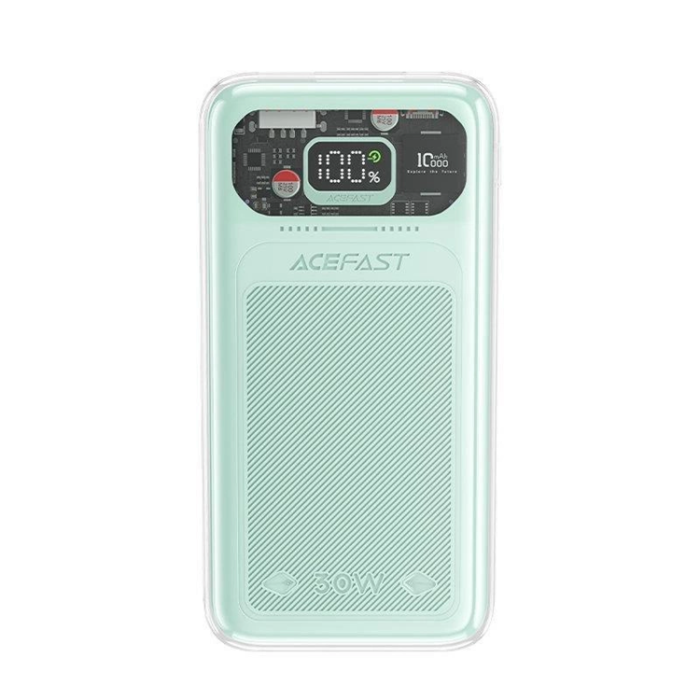 Acefast - Acefast Powerbank 10000mAh 30W Sparkling Series M1 - Grön
