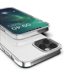 No name - iPhone 13 Pro Max Mobilskal 1mm - Transparent