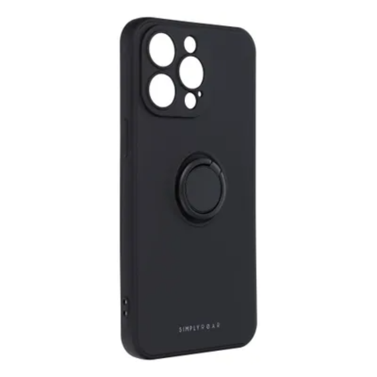 Roar iPhone 15 Pro Max Mobilskal Ringhållare Amber - Svart | 2353 | AlltMobil