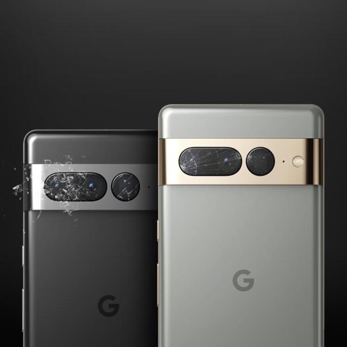 UTGATT1 - [2 PACK] Ringke Google Pixel 7 Pro Kameralinsskydd Härdat glas